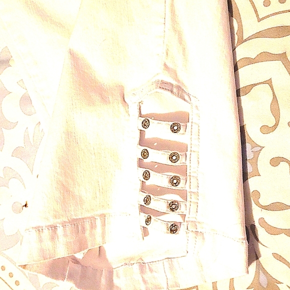 Slim-sation 24W Capri white  ladder leg crystal embellishment NEW - Picture 3 of 7